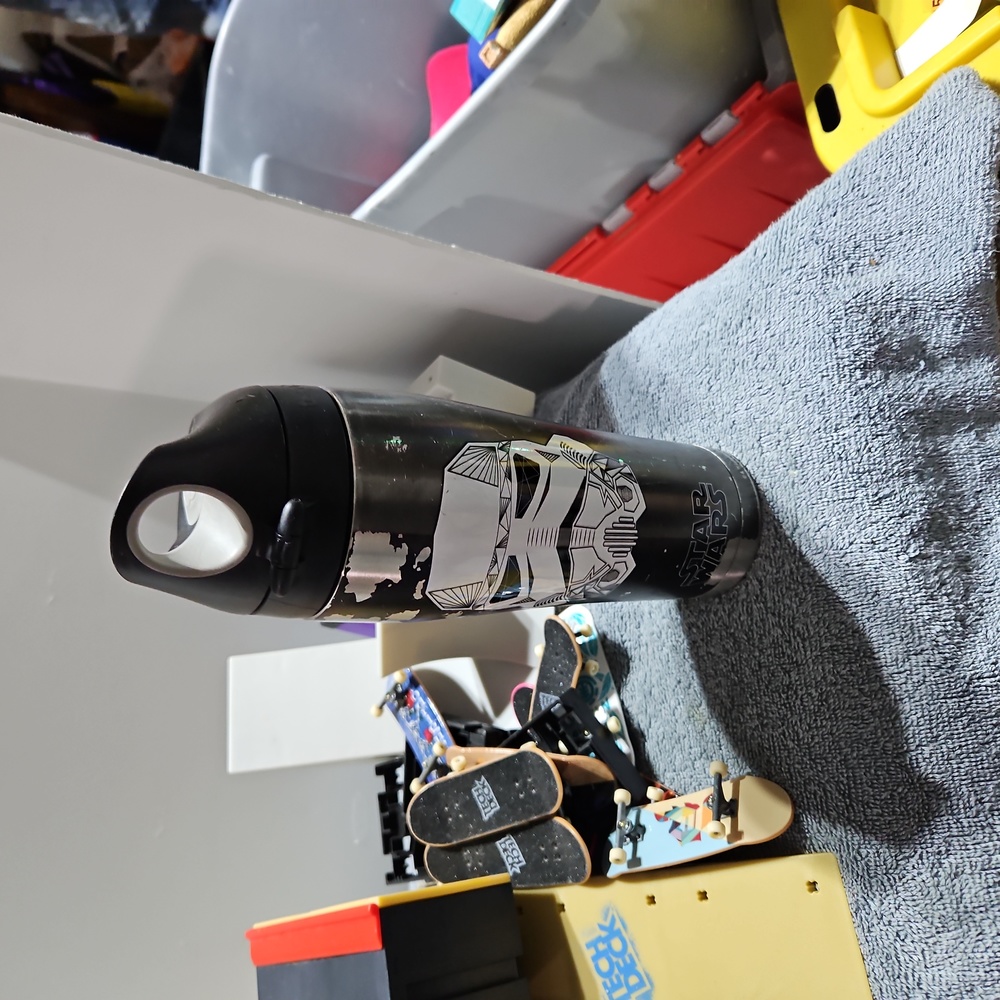 Star wars metal  water bottle